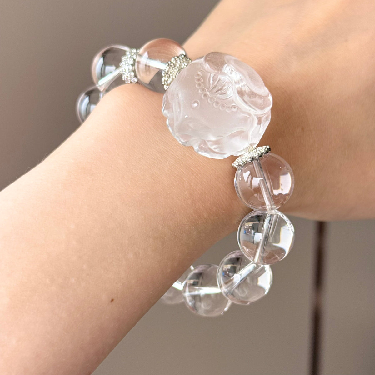 Natural Crystal Bracelet — natural character, One of a Kind