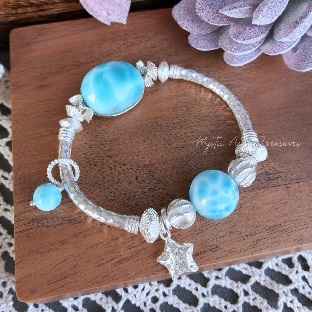 Natural Crystal Bracelet — natural character, One of a Kind