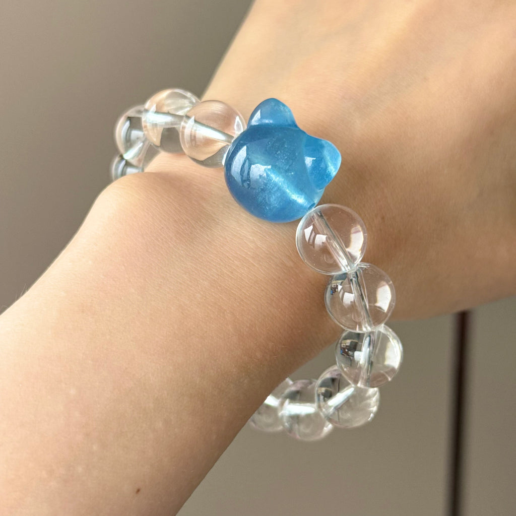 Natural Crystal Bracelet — natural character, One of a Kind