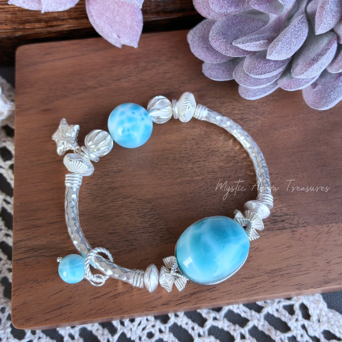 Natural Crystal Bracelet — natural character, One of a Kind