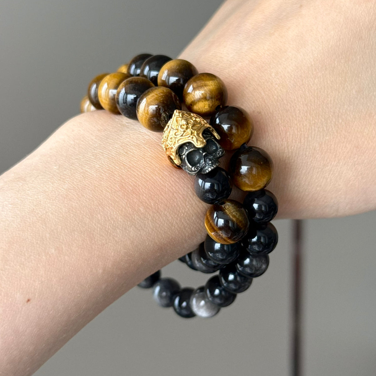 Natural Jade Crystal Bracelet — natural character, One of a Kind