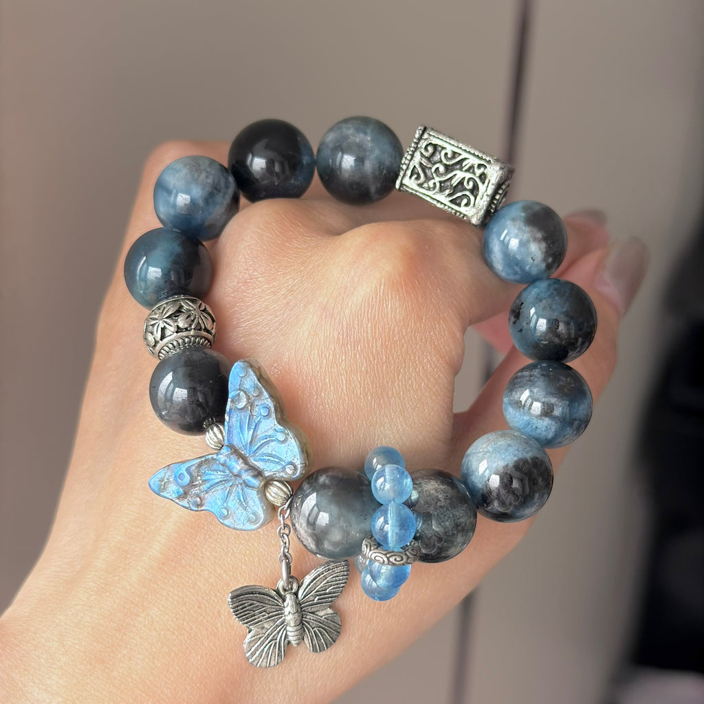 Natural Crystal Bracelet — natural character, One of a Kind