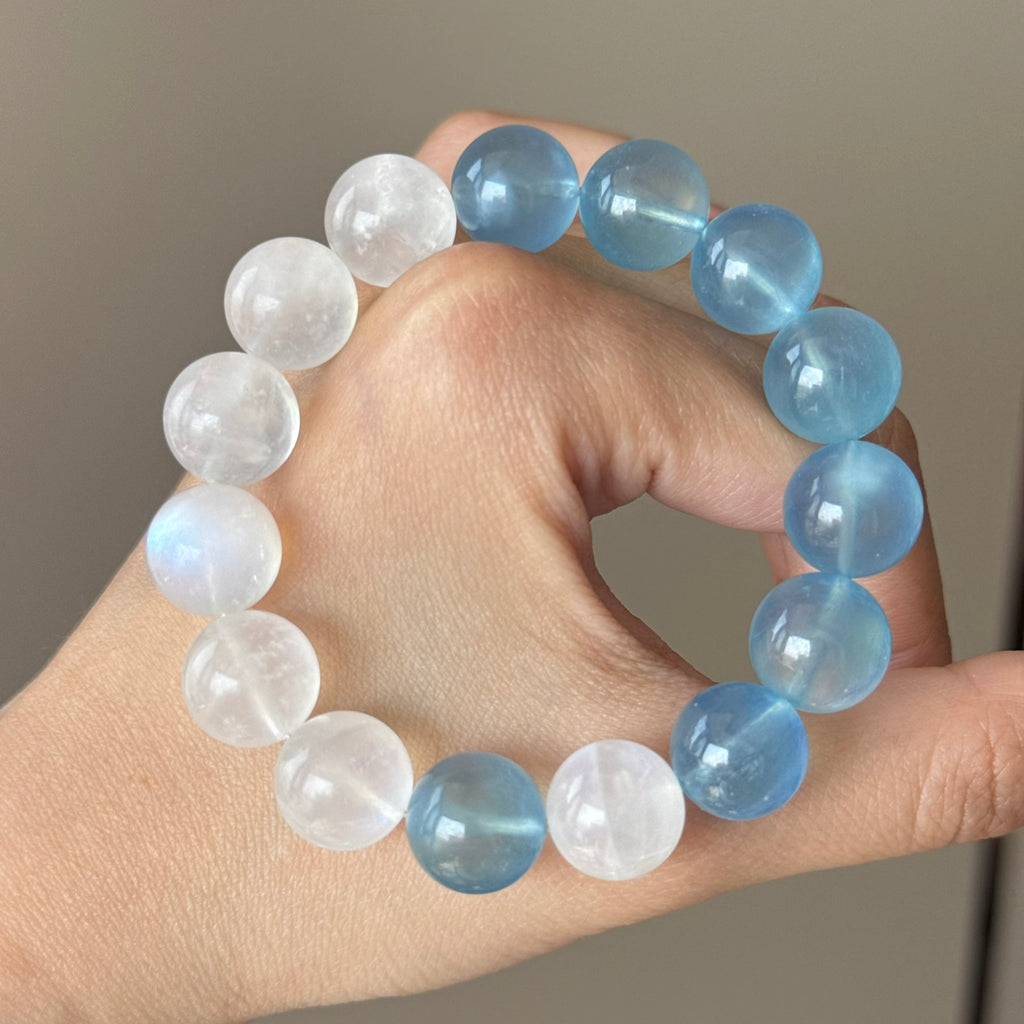 Natural Crystal Bracelet — natural character, One of a Kind