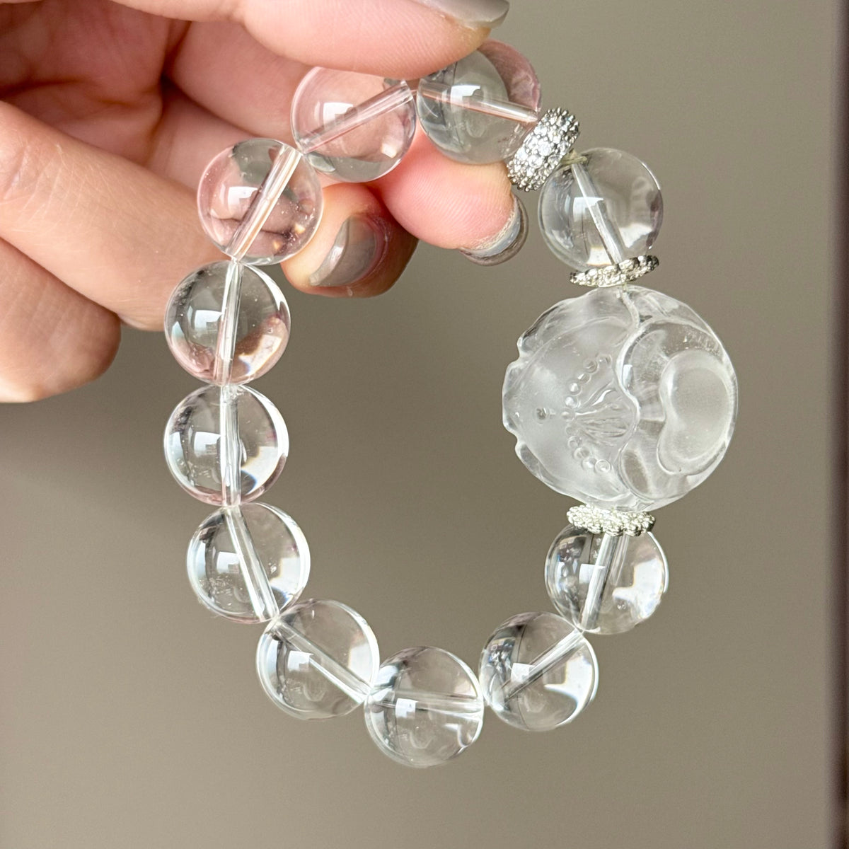 Natural Crystal Bracelet — natural character, One of a Kind