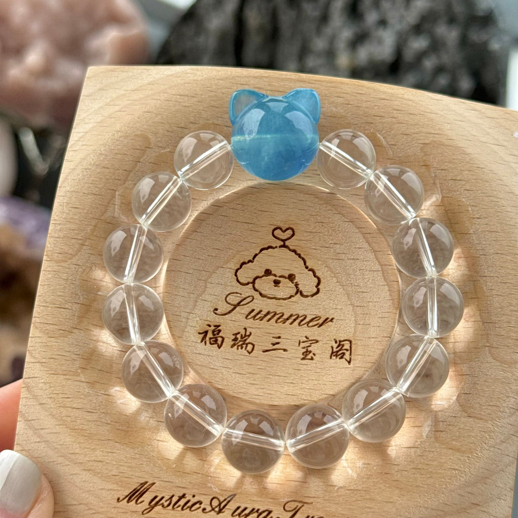 Natural Crystal Bracelet — natural character, One of a Kind