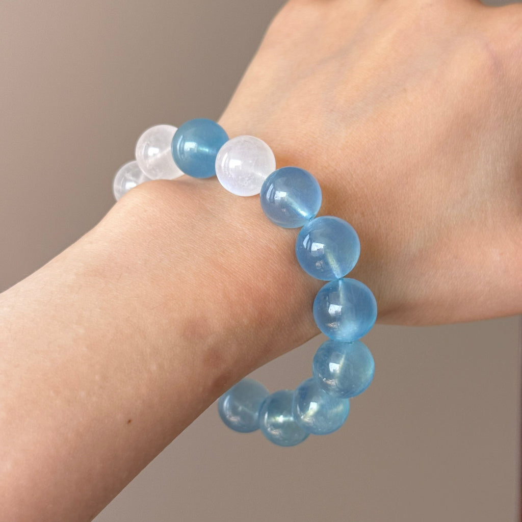 Natural Crystal Bracelet — natural character, One of a Kind