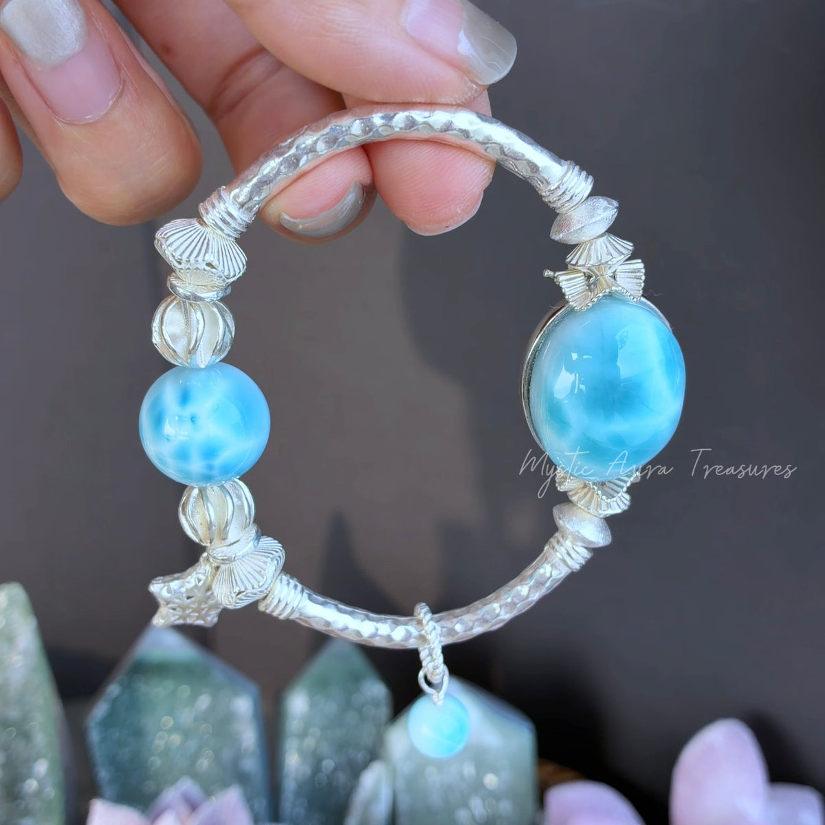 Natural Crystal Bracelet — natural character, One of a Kind