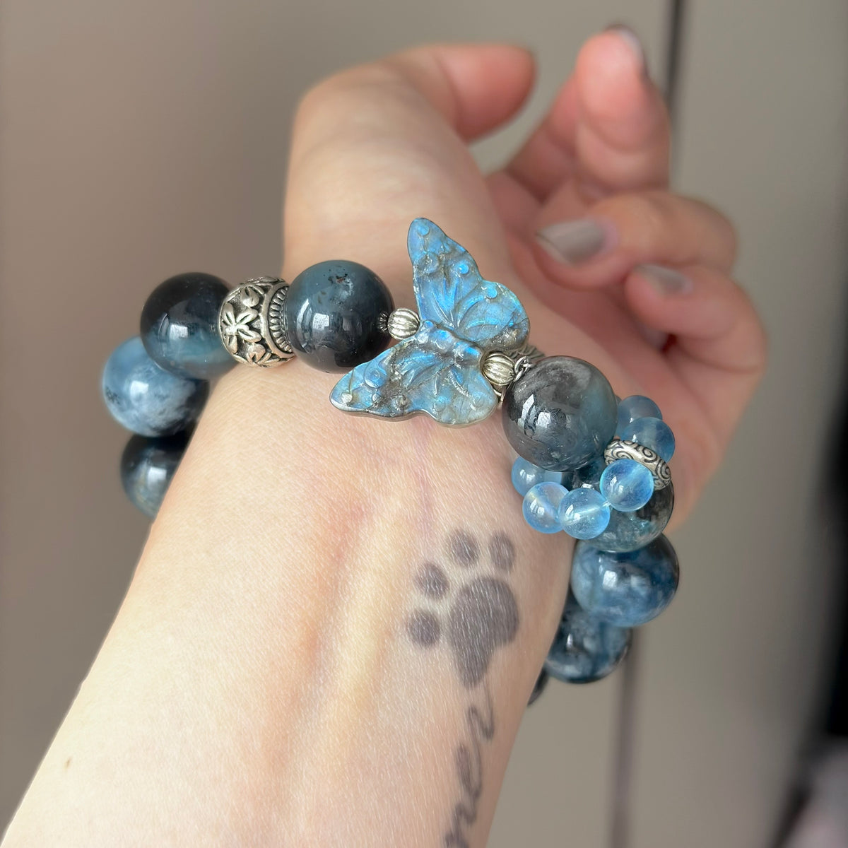 Natural Crystal Bracelet — natural character, One of a Kind