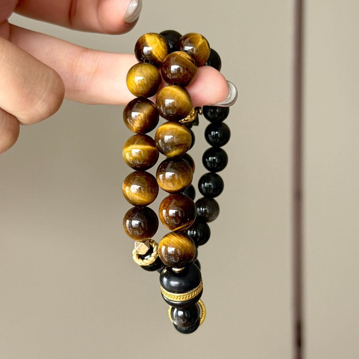 Natural Jade Crystal Bracelet — natural character, One of a Kind