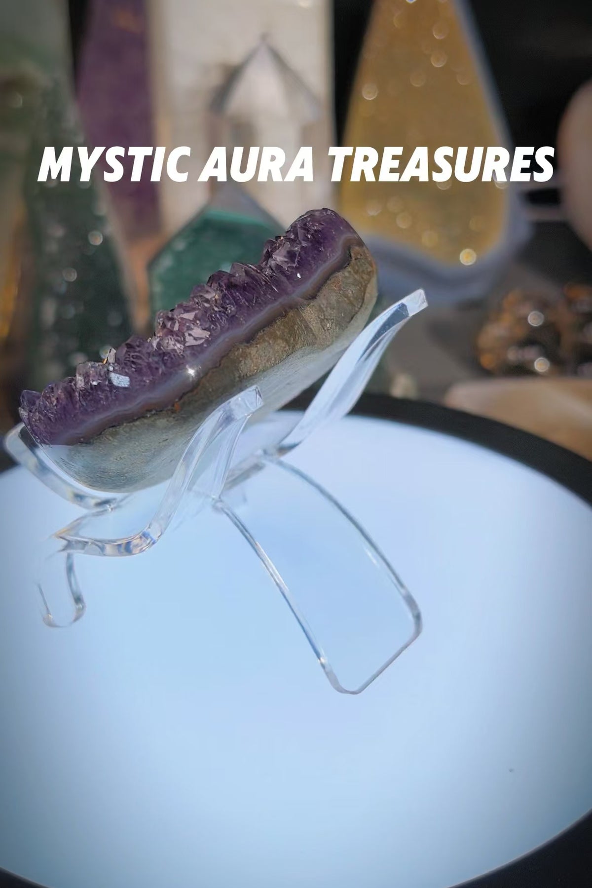 Brazilian Amethyst Heart Crystal, 68.9g